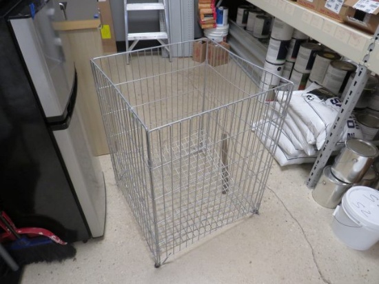 24 x 24 x 32high wire display rack