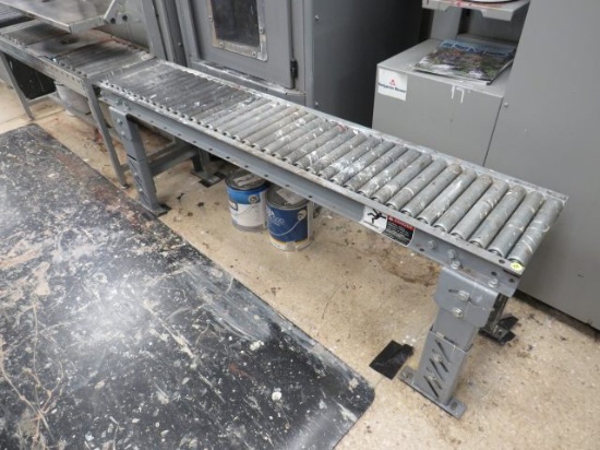 60"  x 12" adjustable height roller assembly