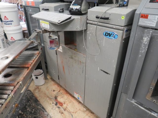 DVX Inside Accutinter 8000 Elite paint tinting machine (computer not included)