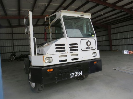 2008 Capacity Yard Tractor trailer spotter with Cummins Diesel