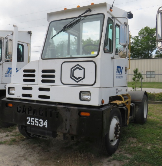 2014 Capacity Yard Tractor trailer spotter with Cummins Diesel