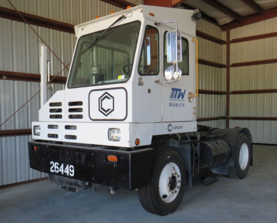 2017 Capacity Yard Tractor trailer spotter with Cummins Diesel