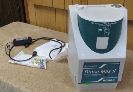 Vanguard Rinse Max II by Esclab electronic solid rinse additive manager (new)