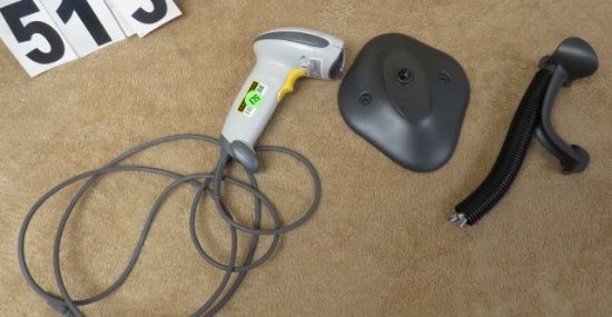 Zebra Technologies scanner with stand