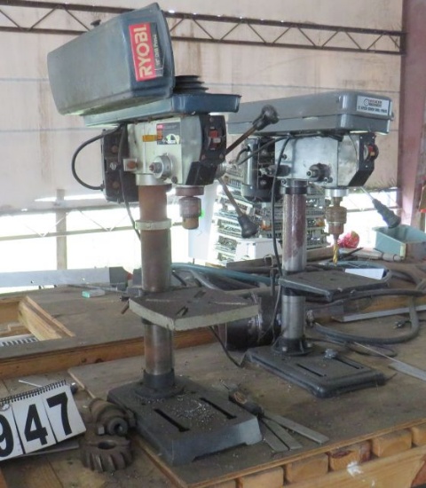 Central Machinery table top drill presses (need service)