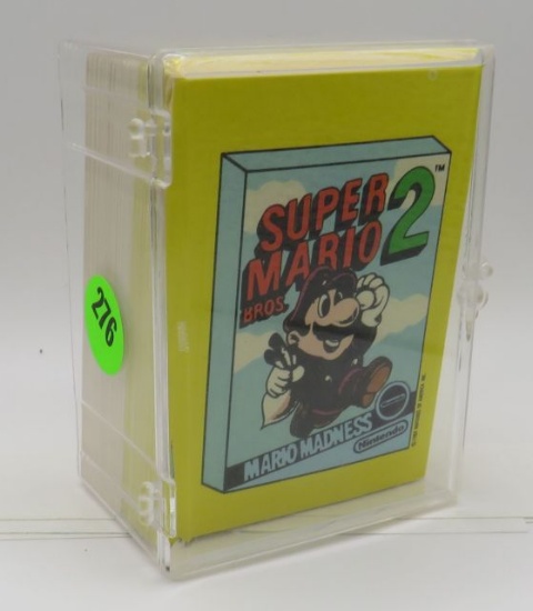 Topps set of Nintendo Super Mario Bros 2 trading cards