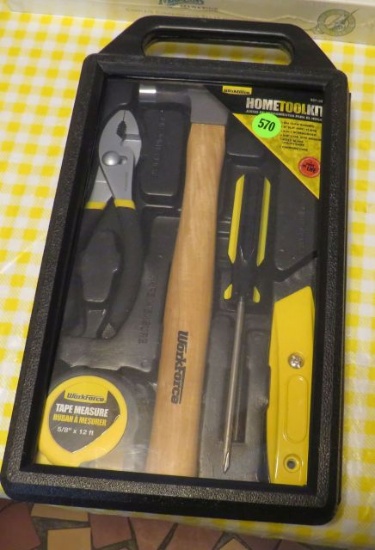 Workforce Home Tool Kit new old stock in plastic case