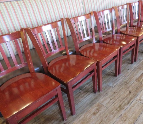 wood dining chairs