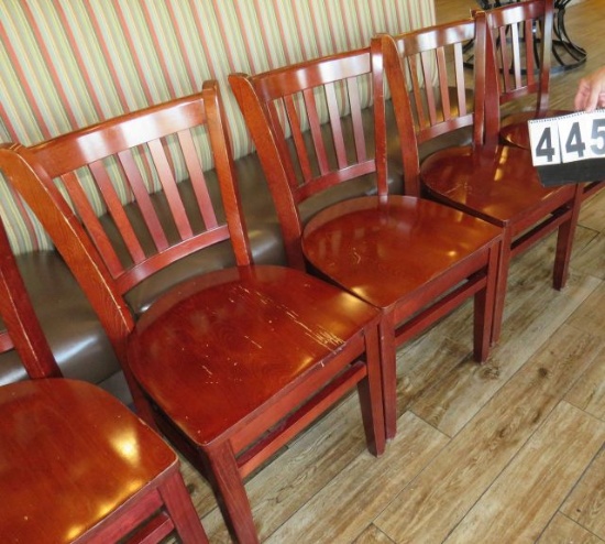 wood dining chairs