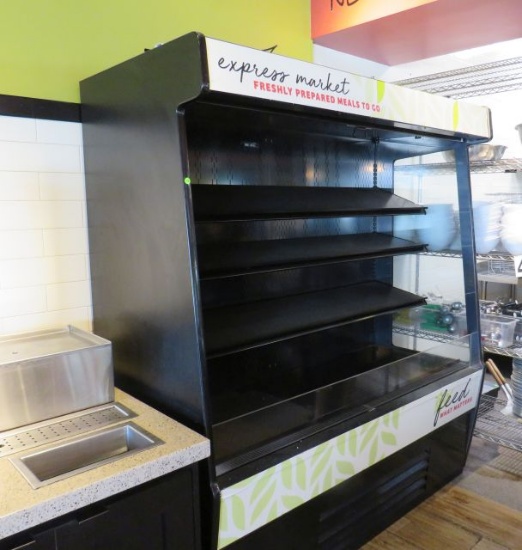 Oasis Co67r Grab and Go refrigerated cabinet 72" w x32" deep x 80" high