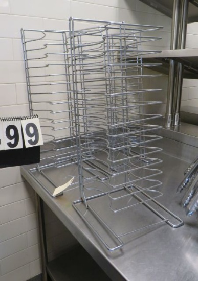 wire pizza racks 28" high x 1" wide