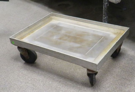 New Age industrial stainless steel platform cart 20" x 27"