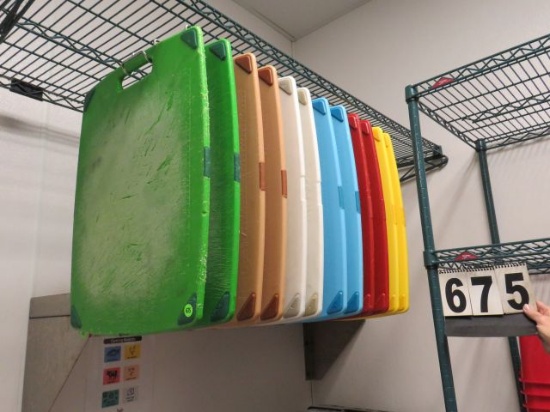 multi color 21" x 15" cutting boards