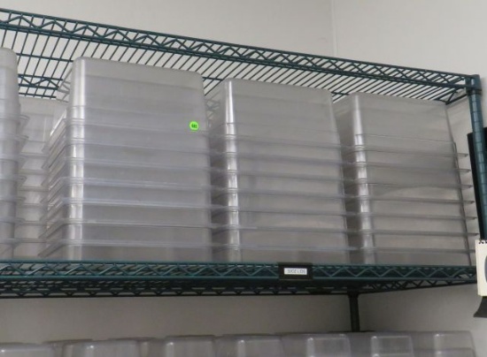 8 liter plastic salad bar pans 6" deep