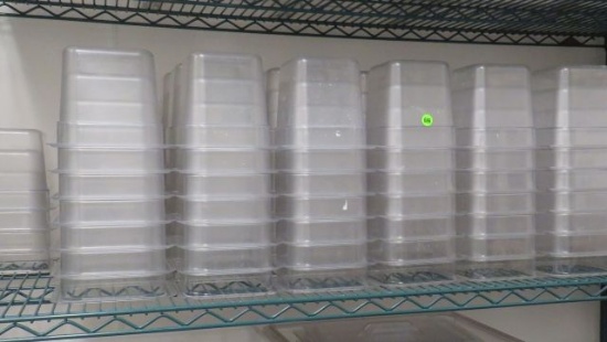 5 liter plastic salad bar pans 6" deep