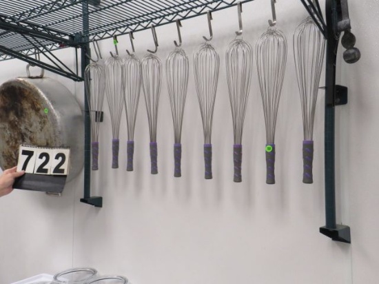 commercial kitchen wire whips
