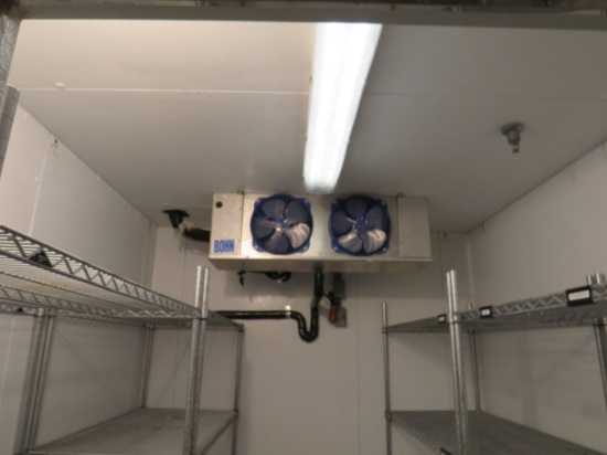 compressor and air blower for walk in freezer