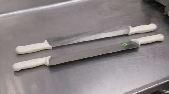 dexter double handled knife blade length 15.5" blade