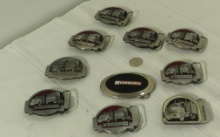 Vintage Kenworth Truck Belt Buckles, NOS