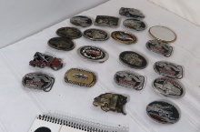 Vintage Logo Belt Buckles, NOS, Trucker, Car carrier, Tow Truck operator, 4 wheel drive truck, In...