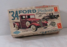 vintage AMI 1934 Ford Pickup Customizing scale model kit that can be put together stock or as a c...
