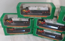 2004 minature Hess B-61 Mack tanker trucks in original packaging