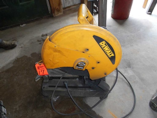 DeWalt 14" cutoff saw