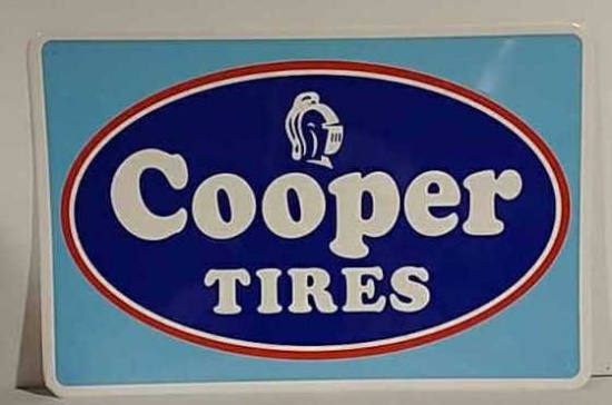 SST Cooper Tires Sign