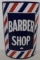 Barber Shop curved corner SSP sign