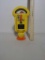 Yellow Miller parking meter/w key