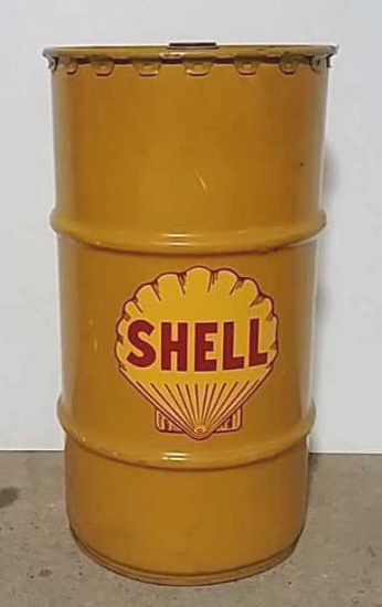 Shell oil can 16 gallon