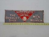 SST embossed Bradley&Metcalf shoe sign