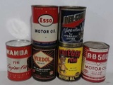 6 Quart oil cans