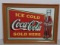 SST Framed Coca-Cola sign