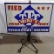 DST Triple T wind sign with stand