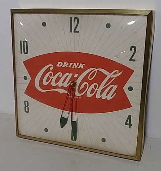 Coca-Cola clock