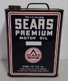 2 Gallon Sears oil can