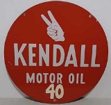 DST Kendall oil sign