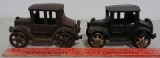 2 Cast iron toy cars