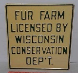 SST Wisconsin Conservation Department for Fur Farm
