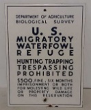 SSP US Dept Agriculture US migratory sign