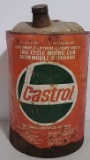 6.5 Gallon Castrol oil can