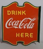 DSP Coca-Cola flanged sign