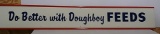 SS Enamel Doughboy Feeds sign
