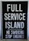 Sst Full Service Island Sign