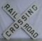 Railroad Crossing Ssp Glass Eye Sign