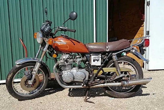 1978 Kawasaki Kz400 Motorcycle
