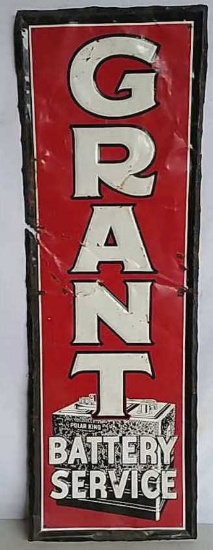 Grant Sst Embossed Sign