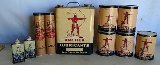 Archer Lubricant Cans