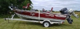 1988 Lund Pro V Boat And Trailer